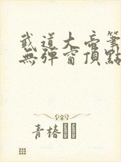 武道大帝笔趣阁无弹窗顶点