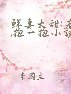 鲜妻太甜:老公,抱一抱小说