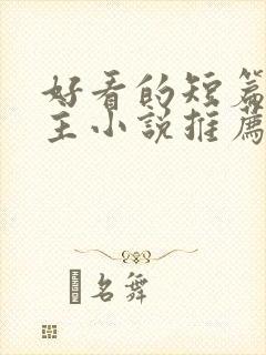 好看的短篇双男主小说推荐完结