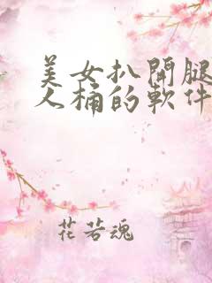 美女扒开腿让男人桶的软件