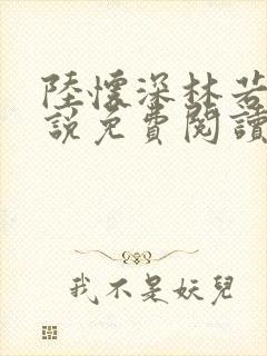 陆怀深林若霜小说免费阅读最新章节