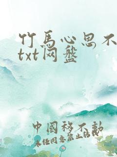 竹马心思不太纯txt网盘