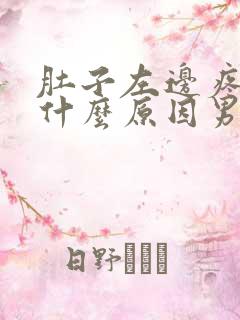 肚子左边疼痛是什么原因男性