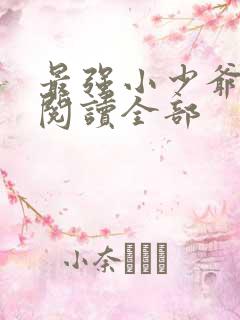 最强小少爷免费阅读全部