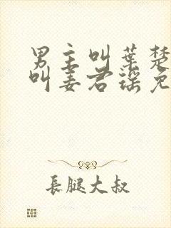 男主叫叶楚女主叫姜君瑶免费阅读