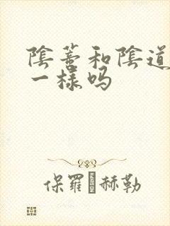 阴蒂和阴道高潮一样吗