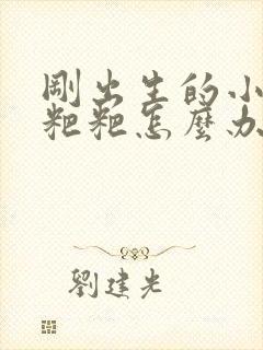 刚出生的小狗拉粑粑怎么办