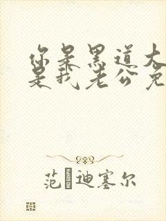 你是黑道大佬不是我老公免费阅读