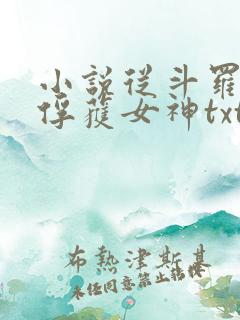 小说从斗罗开始俘获女神txt