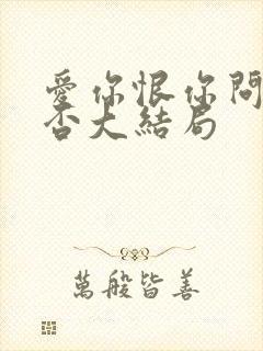 爱你恨你问君知否大结局