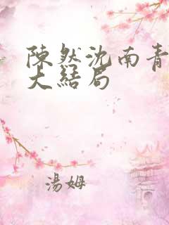 陈然沈南青后续大结局