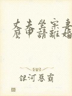 丈夫坐牢妻子怎么申请离婚