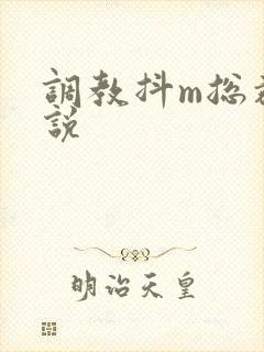 调教抖m总裁小说