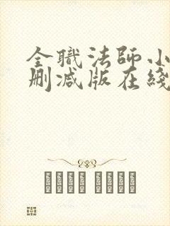 全职法师小说未删减版在线阅读