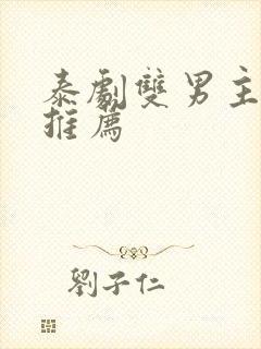 泰剧双男主泰剧推荐