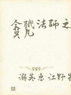 全职法师之最强莫凡