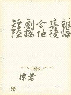 短剧合集离婚后陆总他后悔了