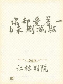 你却爱着一个sb未删减版