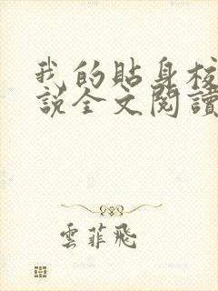 我的贴身校花小说全文阅读免费