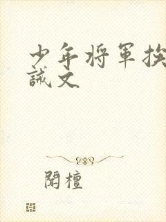 少年将军挨打训诫文