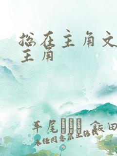 总在主角文里抢主角