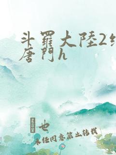 斗罗大陆2绝世唐门h