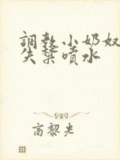 调教小奶奴高潮失禁喷水