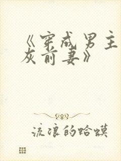 《穿成男主的炮灰前妻》