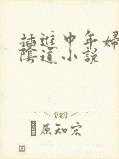 插进中年妇女的阴道小说