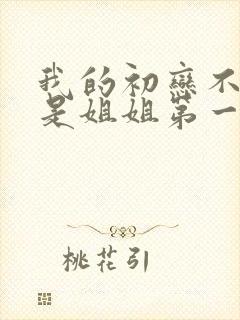 我的初恋不可能是姐姐第一季动漫