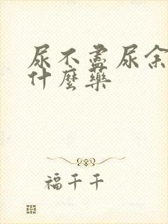 尿不尽尿余沥吃什么药