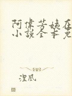 阿伟芳姨在人间小说全本免费阅读