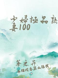 少妇极品熟妇人妻100