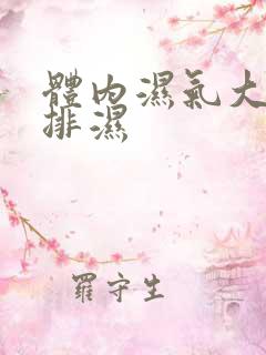 体内湿气大如何排湿