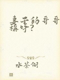 妻子的哥哥怎么称呼?