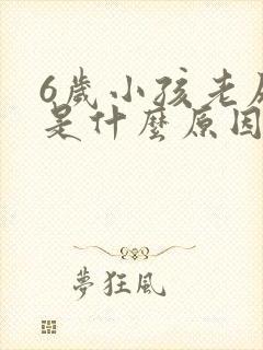 6岁小孩老尿床是什么原因