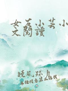 女友小芸小说全文阅读