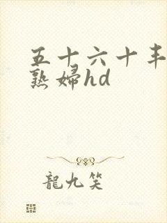 五十六十丰满老熟妇hd