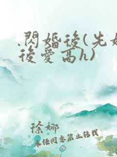 .闪婚后(先婚后爱高h)