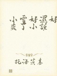 小雪好湿好紧太爽了小说