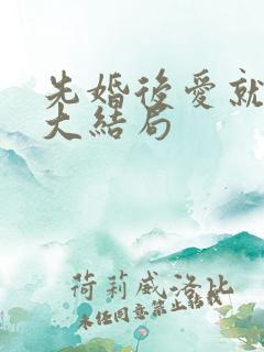 先婚后爱就她吧大结局