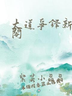 大道争锋新笔趣阁