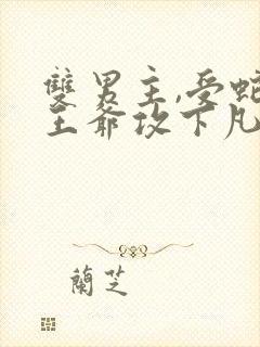 双男主,受蛇,王爷攻下凡间的小说