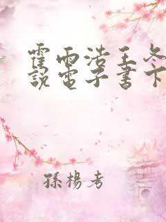 霍雨浩王冬儿小说电子书下载