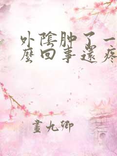 外阴肿了一块怎么回事还疼