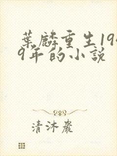 叶麟重生1949年的小说
