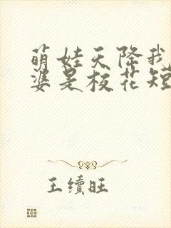 萌娃天降我的老婆是校花短剧在线观看