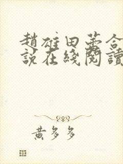 赵雄田蕾合租小说在线阅读