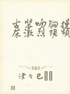 古装吻胸摸激情床激烈视频