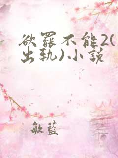 欲罢不能2(男出轨)小说